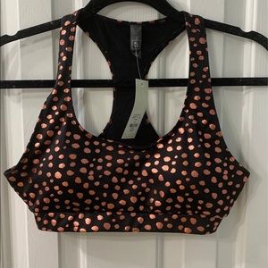 NWT Francescas Cheetah Print Sports Bra